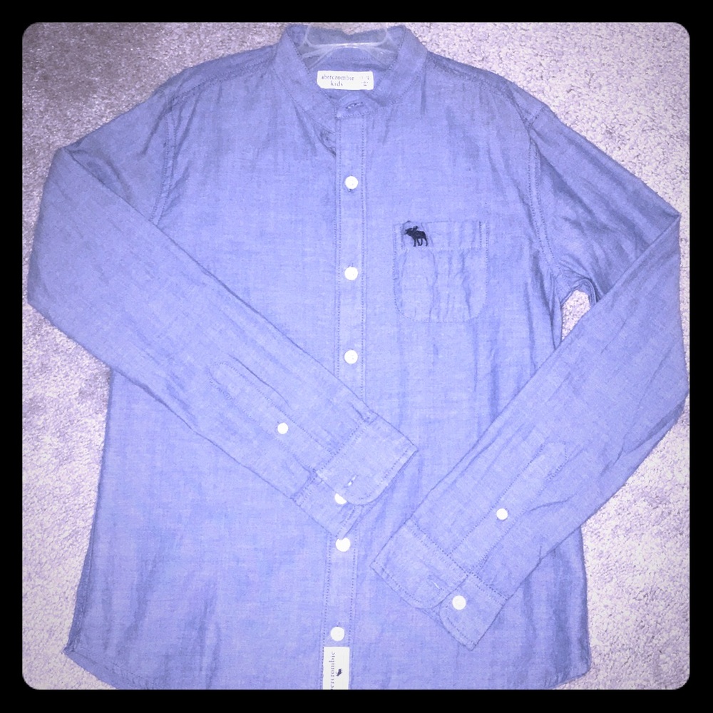 Boys size 13/14 Abercrombie Dress Shirt 👔